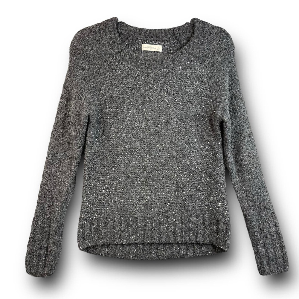 Abercrombie & Fitch Pullover Sweater‎ Size Small Gray